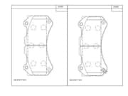 OEM BRAKE PAD KD1555