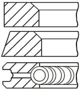 OEM RING DB OM602,OM603,604/STD/89MM/2.5X2X3 0874310000