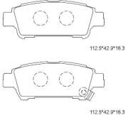 OEM Advance Technology Brake Pad Kit KD2746