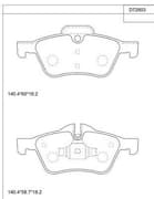 OEM BRAKE PAD KD72803