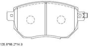 OEM BRAKE PAD KD1726