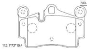 OEM PAD KIT, DISC BRAKE KD7794