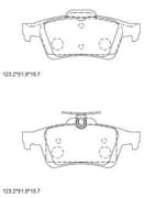 OEM BRAKE PAD KD6708