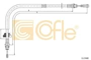 OEM CABLE ASSY, PARKING BRAKE 115580