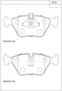 OEM BRAKE PAD KD7311