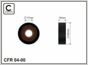 OEM PULLEY-POWER STEERI 0400