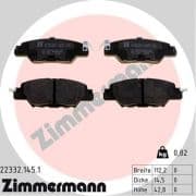 OEM PAD KIT, DISC BRAKE 223321451