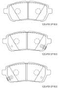 OEM PAD KIT, DISC BRAKE KD3748