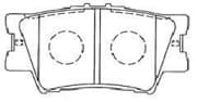 OEM PAD KIT, DISC BRAKE A2N130