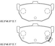 OEM BRAKE PAD KD1712