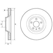 OEM BRAKE DISC (SINGLE PACK) BG9955