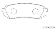 OEM PAD KIT, DISC BRAKE KD2755