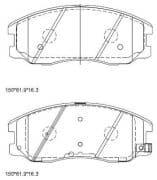 OEM BRAKE PAD KD6212