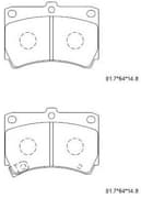 OEM PAD KIT, DISC BRAKE KD3798