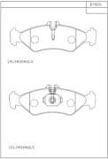 OEM BRAKE PAD KD7028