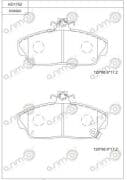 OEM BRAKE PAD KD1752