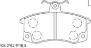 OEM BRAKE PAD KD8702