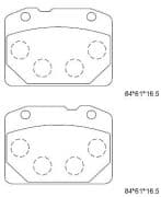 OEM BRAKE PAD KD8789