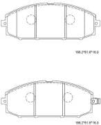 OEM BRAKE PAD KD1762