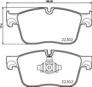 OEM PAD KIT, DISC BRAKE P36031