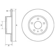 OEM BRAKE DISC (DOUBLE PACK) BG2386