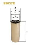 OEM FILTER ASSY, FUEL PUMP 95037E