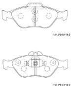 OEM BRAKE PAD KD3736