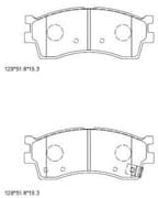 OEM BRAKE PAD KD9757