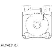 OEM BRAKE PAD KD7750