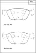 OEM BRAKE PAD KD7403