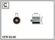 OEM TENSIONER ASSY, PULLEY 6500