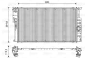 OEM Radiator F30 316i/320i [M/T] 12-16 735451