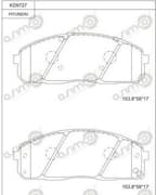 OEM BRAKE PAD KD9727