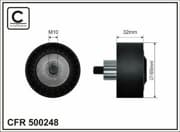 OEM PULLEY ROLLER ASSY 500248