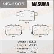 OEM BRAKE PADS MS8905