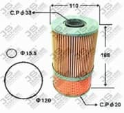 OEM OIL FILTER 6D14/15 DOUBLE OE358J