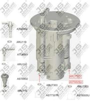 OEM BODY ASSY, FUEL FILTER FS6505U