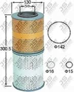 OEM OIL FILTER 6D22 8DC9(2PC.SET) OE359SET