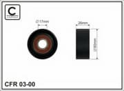 OEM TENSIONER ASSY, PULLEY 0300