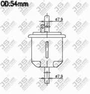 OEM FUEL FILTER FS3208