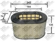 OEM AIR FILTER PAJERO 4M40T/4D55/ A328J