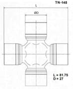 OEM CROSSMEMBER ASSY TN148