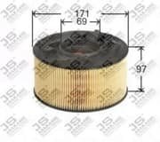 OEM FILTER ASSY, AIR ELEMENT A0168