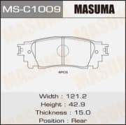 OEM BRAKE PADS MSC1009