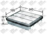 OEM FILTER ASSY, AIR ELEMENT A9419