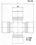 OEM CROSSMEMBER ASSY TH173