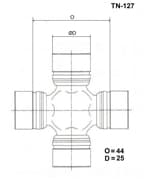 OEM CROSSMEMBER ASSY TN127