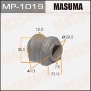 OEM SUSPENSION RUBBER BUSH MP1019