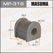 OEM SUSPENSION RUBBER BUSH MP319