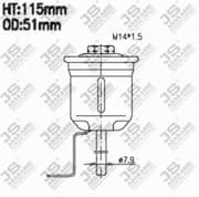 OEM FUEL FILTER FS3204